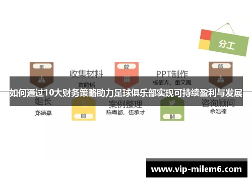 如何通过10大财务策略助力足球俱乐部实现可持续盈利与发展