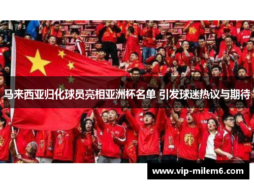 马来西亚归化球员亮相亚洲杯名单 引发球迷热议与期待